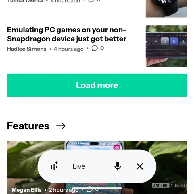 Google Search Live 即将迎来界面升级，以匹配 Gemini Live（APK 拆解）