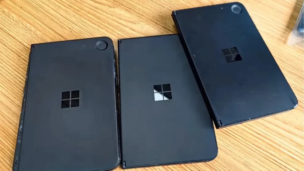 微软未发布的搭载 Windows 的 Surface Duo 可折叠手机正在出售，但想买到它可没那么容易