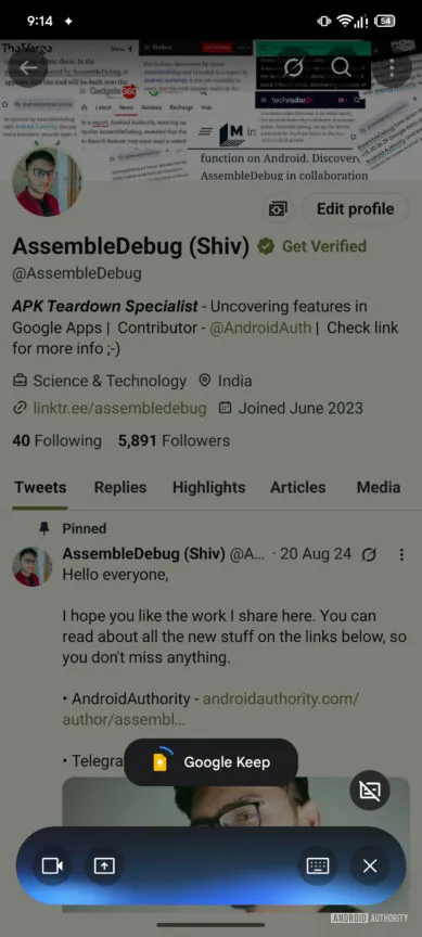 你很快可能就能在其他应用上方使用 Gemini Live（APK 解析）