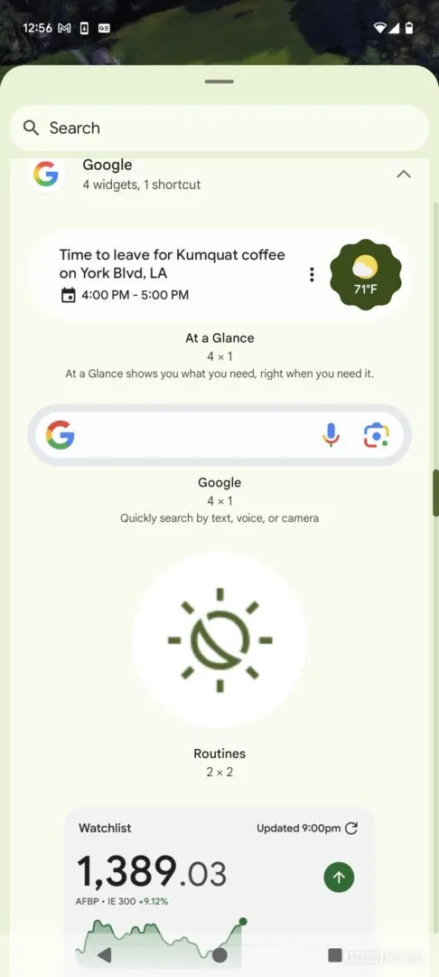 Google Home 真是倒霉，“例程”小部件消失了