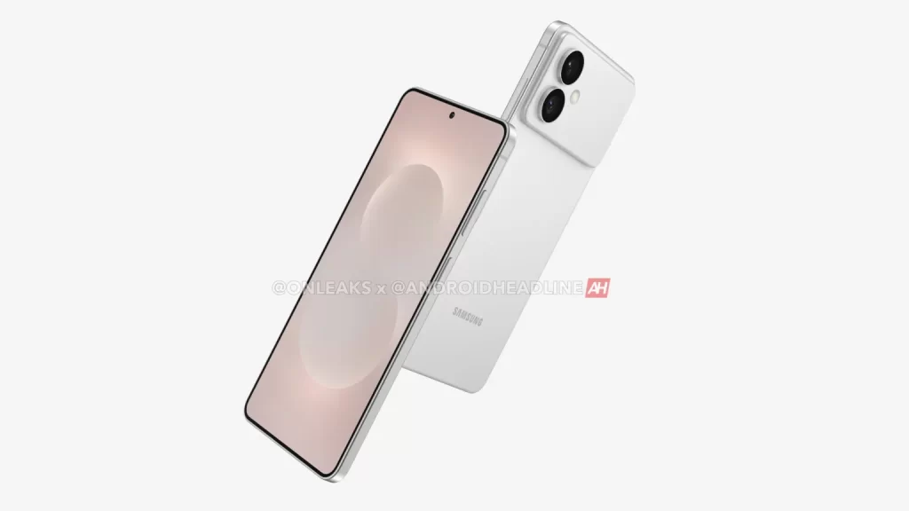泄露的 Galaxy S26 Edge 渲染图显示：机身纤薄，但相机凸起不算薄