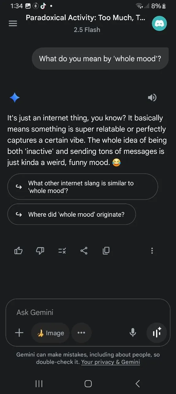 得益于全新的真正黑色主题，Android 版 Gemini 现在对眼睛更友好了
