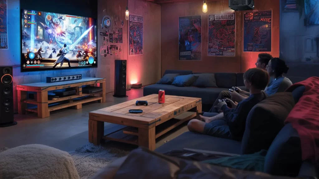 奥图码最新投影机：兼顾观影之夜与多人游戏的完美平衡点