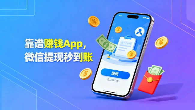 靠谱的赚钱app可以微信提现（2025年5款真实可靠可以微信提现的赚钱软件）