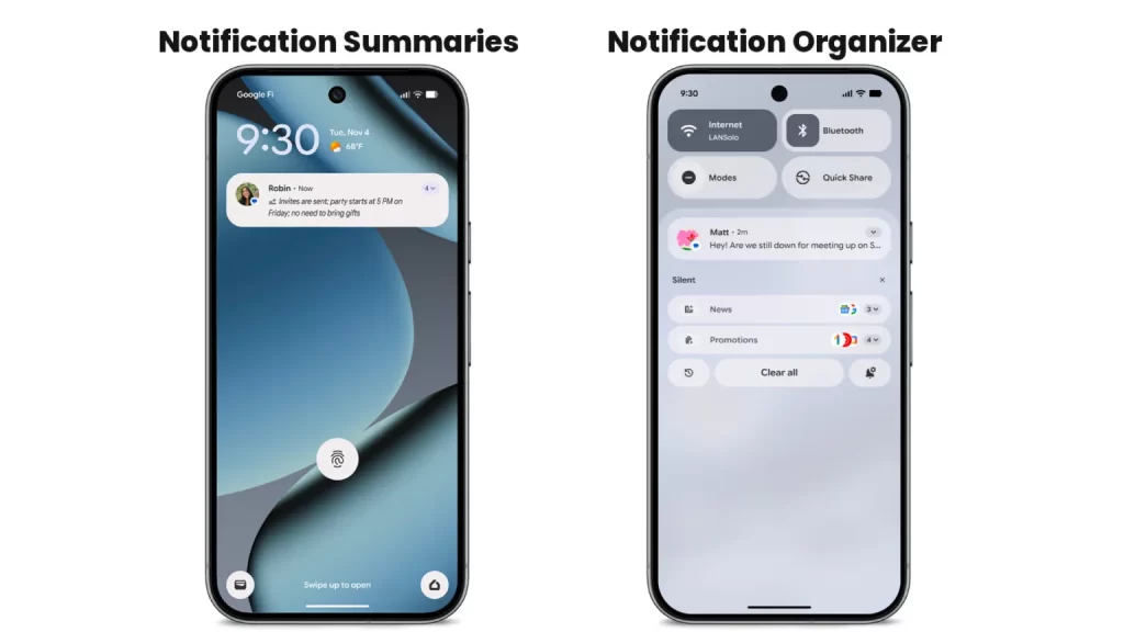 被通知淹没？Pixel 手机即将使用 AI 来为你整理通知