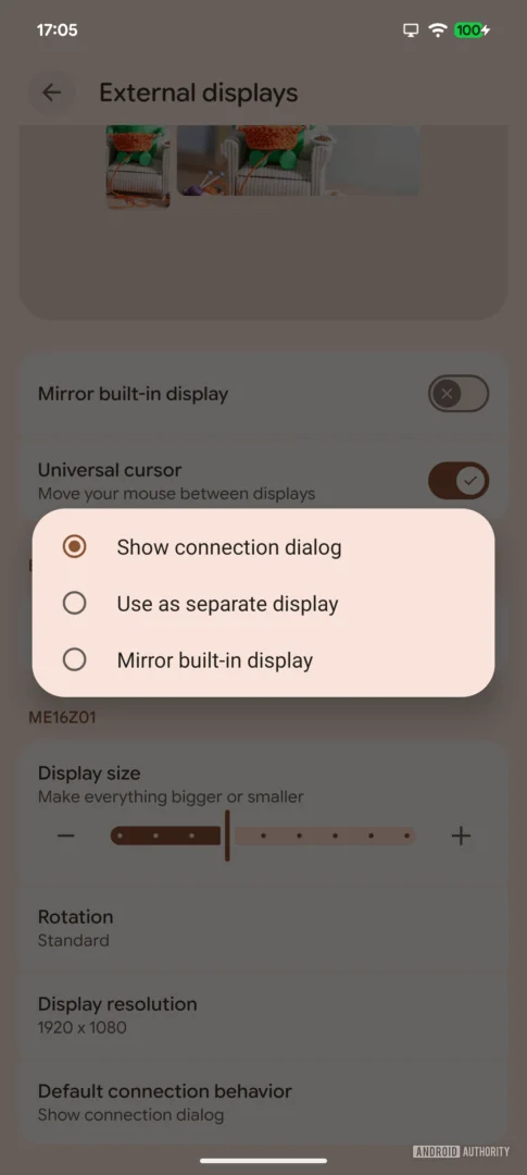 Android 很快就会像电脑一样记住你的外接显示器偏好设置