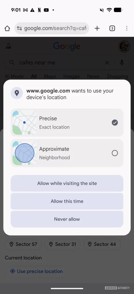 Chrome 安卓版或将很快迎来新一层的定位隐私保护