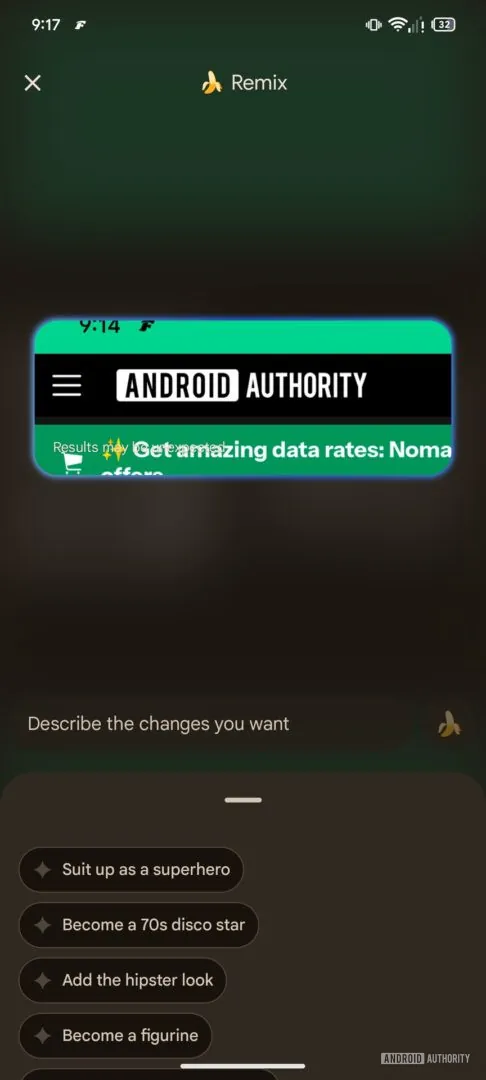 独家：首次揭秘 Google Messages 中由 Nano Banana 驱动的 Remix 功能