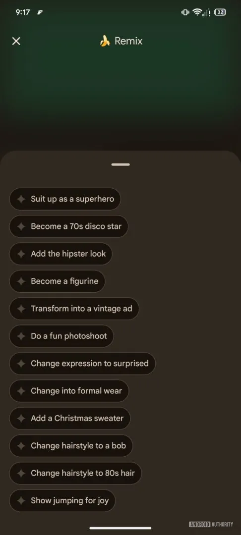 独家：首次揭秘 Google Messages 中由 Nano Banana 驱动的 Remix 功能