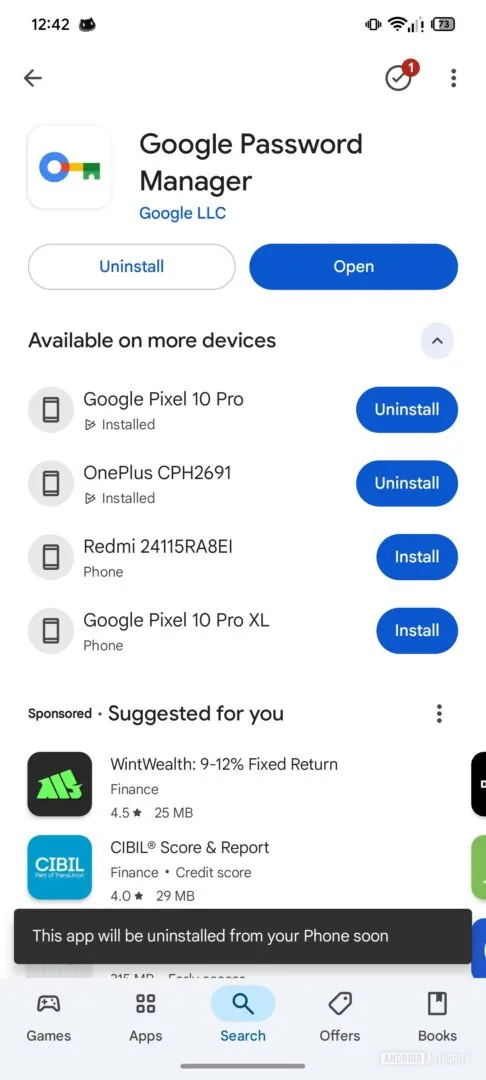 Google Play 商店带来跨设备应用管理的更好方式