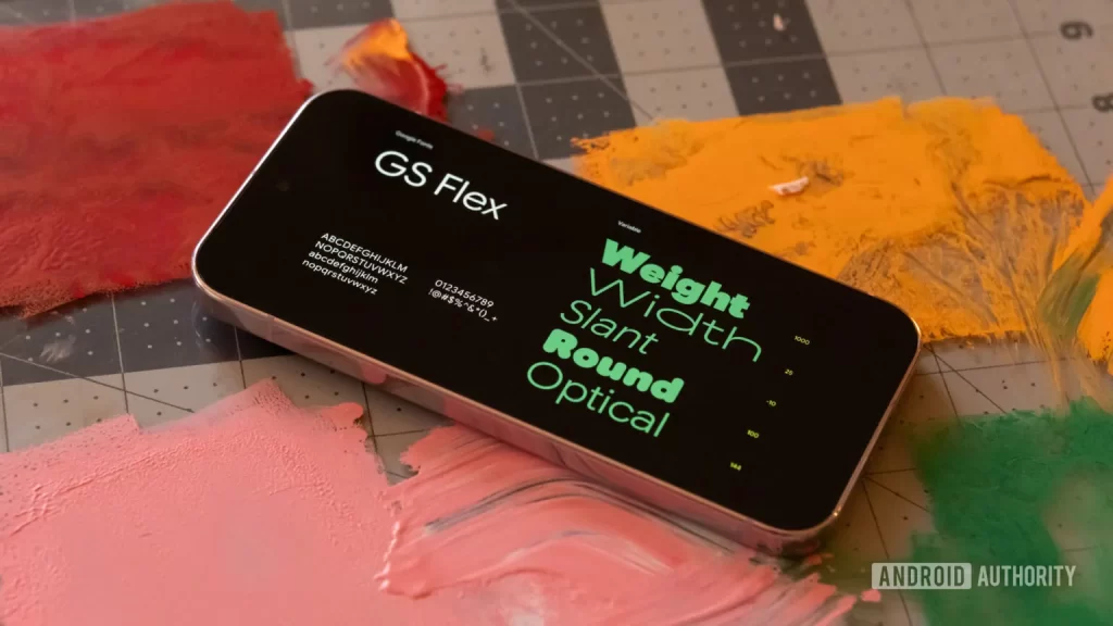 Google 的多功能字体 Sans Flex 现已向公众免费开放