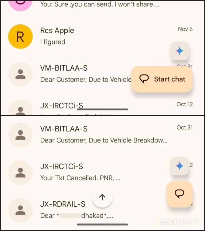Google Messages 正在准备对保存媒体、共享位置等功能进行实用更新