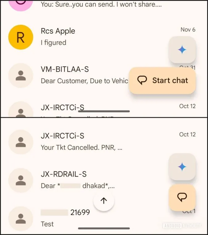 Google Messages 正在准备对保存媒体、共享位置等功能进行实用更新