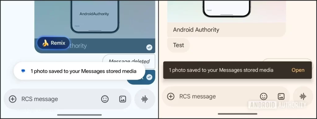 Google Messages 正在准备对保存媒体、共享位置等功能进行实用更新