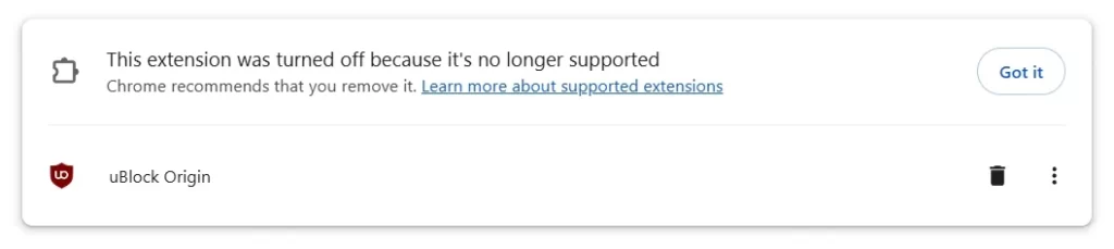 uBlock Origin 在 Chrome 上是否已停止使用？新更新表示是的，但仍有办法让这款广告拦截器回来