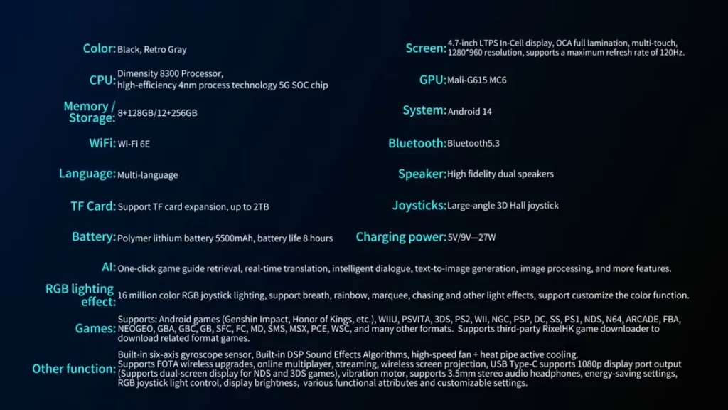 ANBERNIC 正式公布了这款类 Game Boy 掌机的所有关键信息