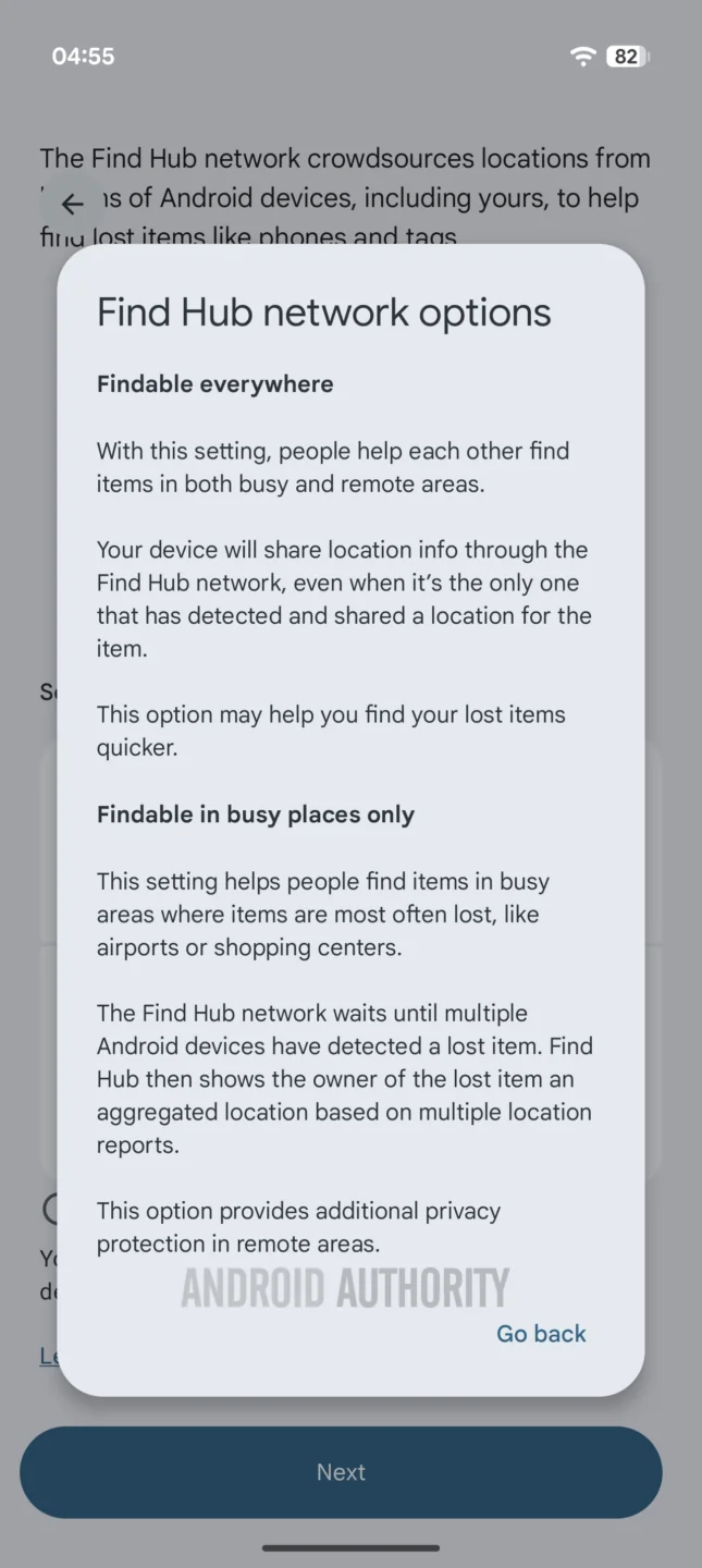随着 Google 将其纳入 Android 设置流程，Find Hub 得到新推动