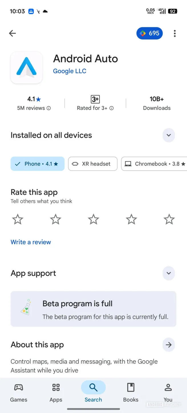 谷歌对卸载系统应用更新的方式进行了一个烦人的改动