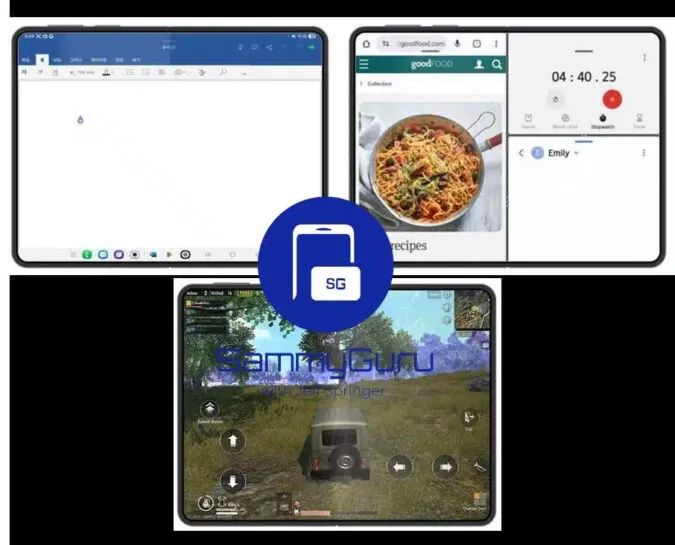 三星或已曝光其传闻中宽屏折叠屏手机的设计