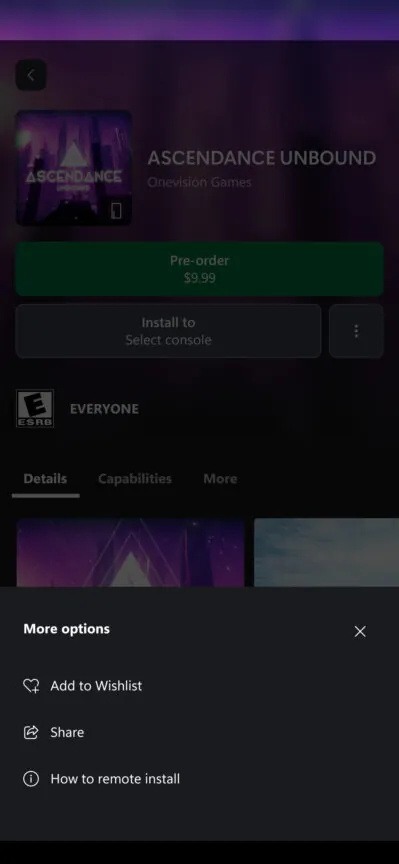 Android 版 Xbox 应用现已拥有真正的商店和愿望清单支持
